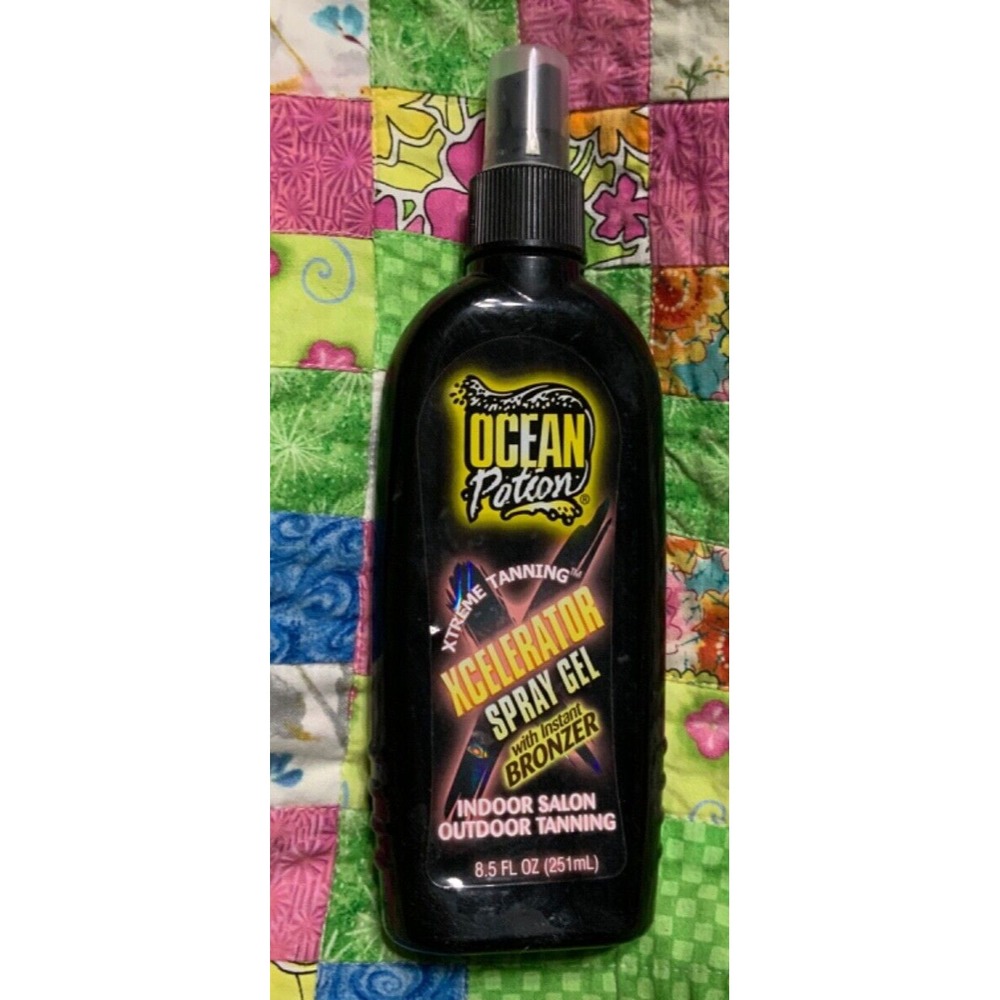 OCEAN Potion XTREME TANNING XCELERATOR SPRAY GEL WITH BRONZER